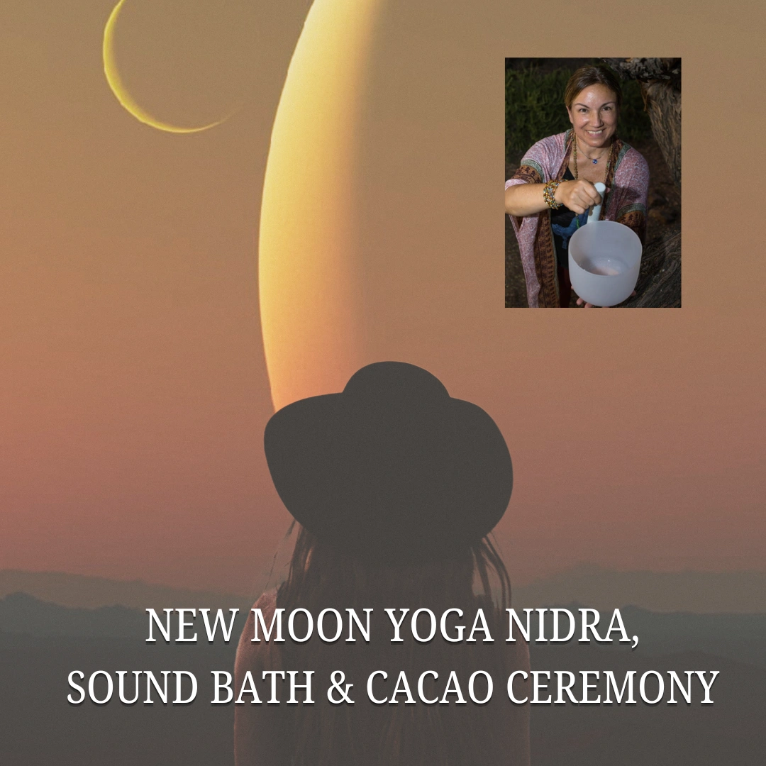 New Moon Yoga Nidra, Sound Bath & Cacao Ceremony with Anita